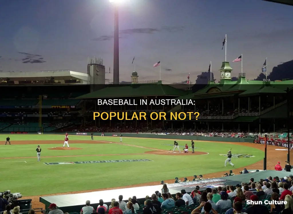is baseball popular in australia