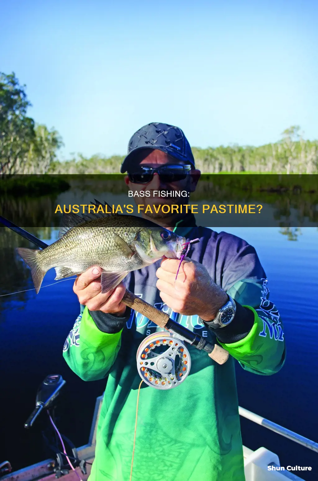 is bass fishing popular in australia