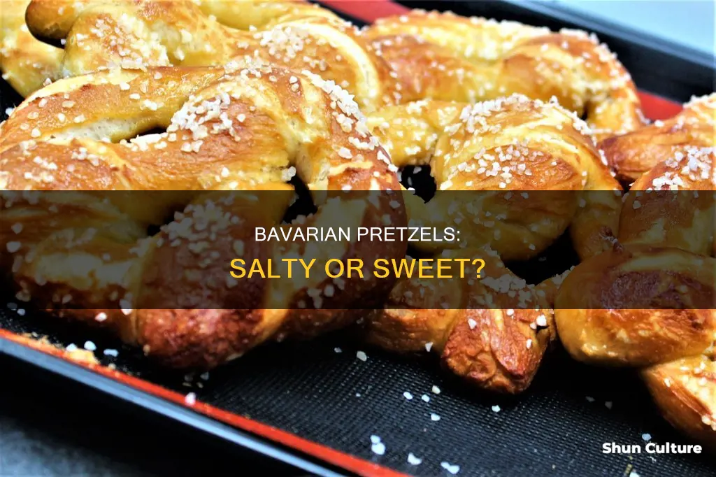 is bavarian pretzels sweet