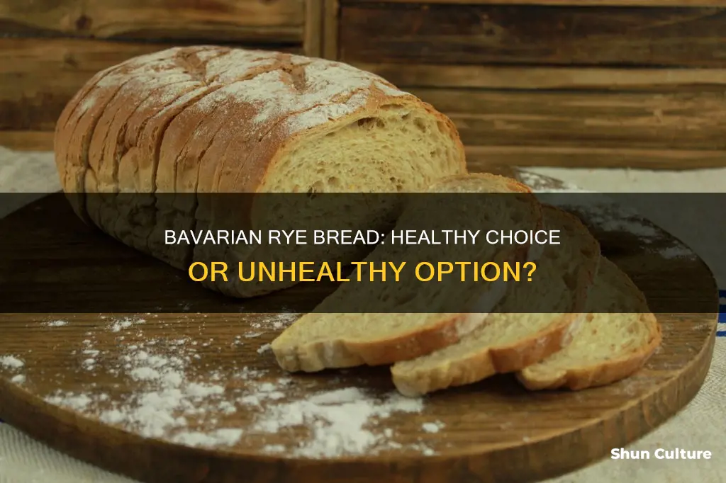 is bavarian rye bread healthy