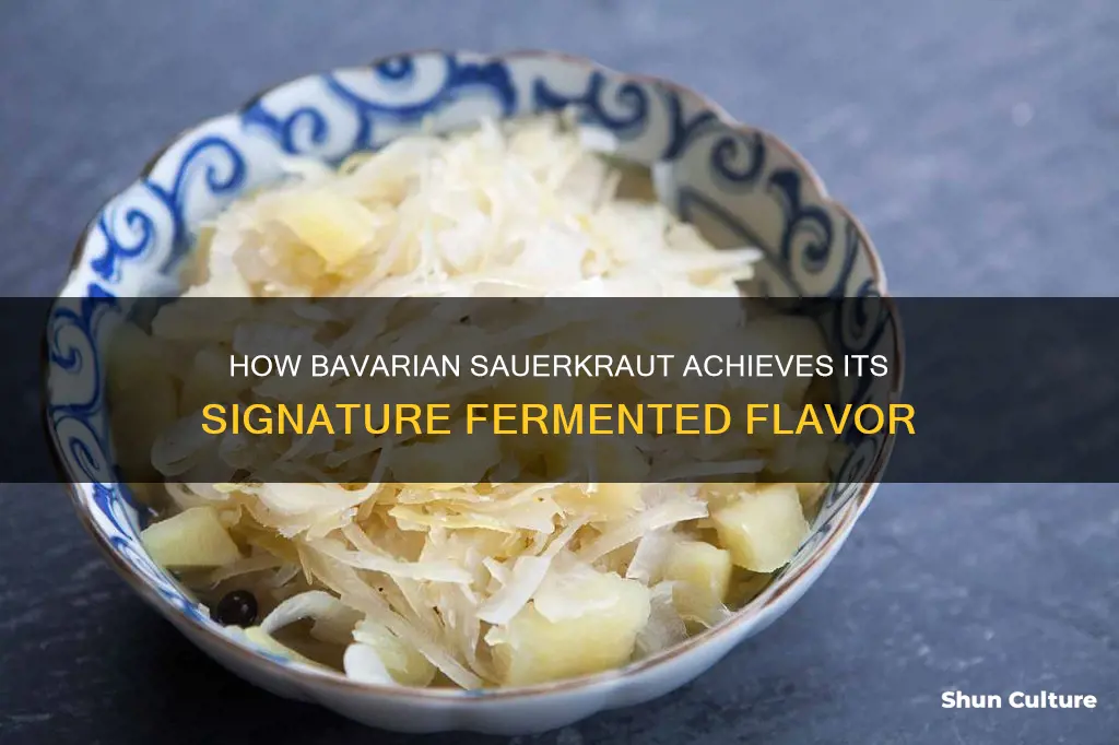 is bavarian sauerkraut fermented