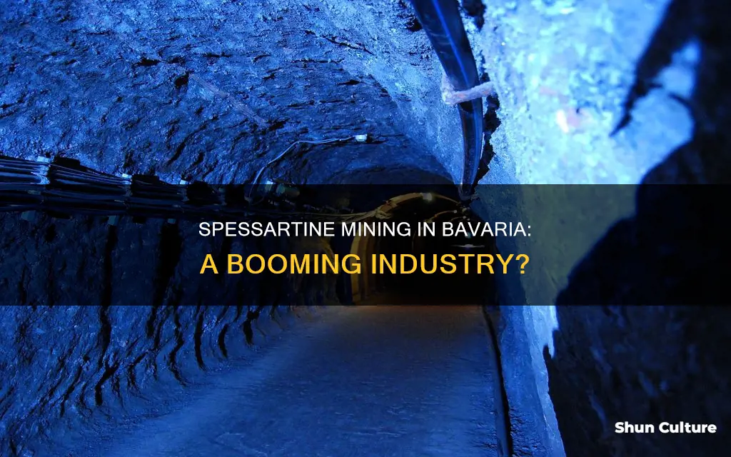 is bavarian spessartine mining industry