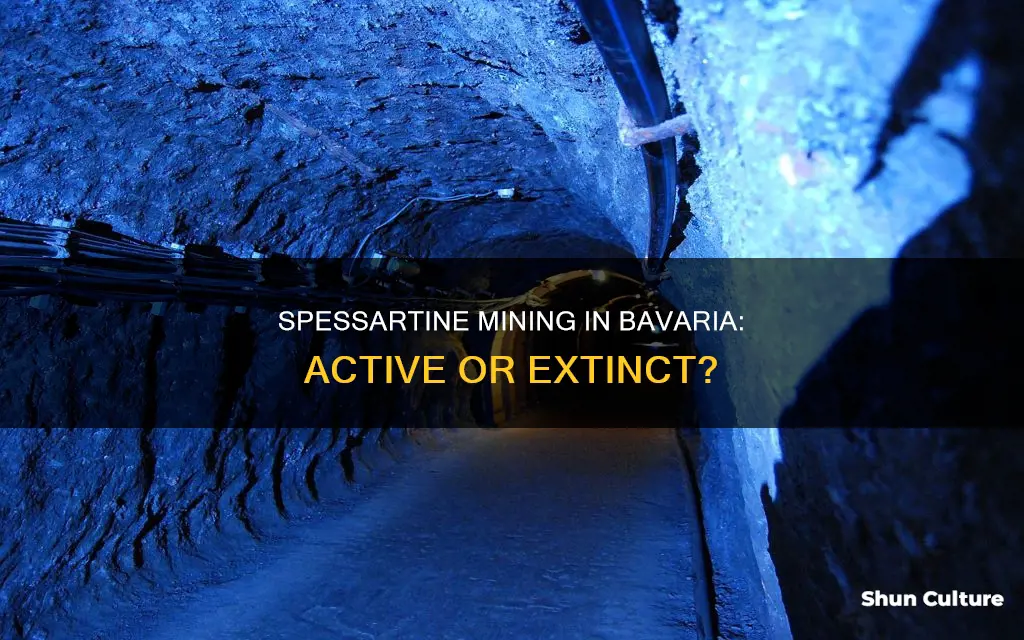 is bavarian spessartine still being mined