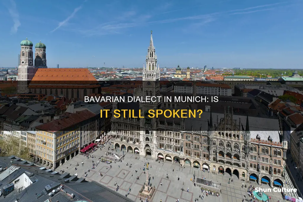 is bavarian spoken in munich