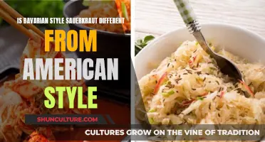 Sauerkraut: Bavarian vs. American Style Differences Explained