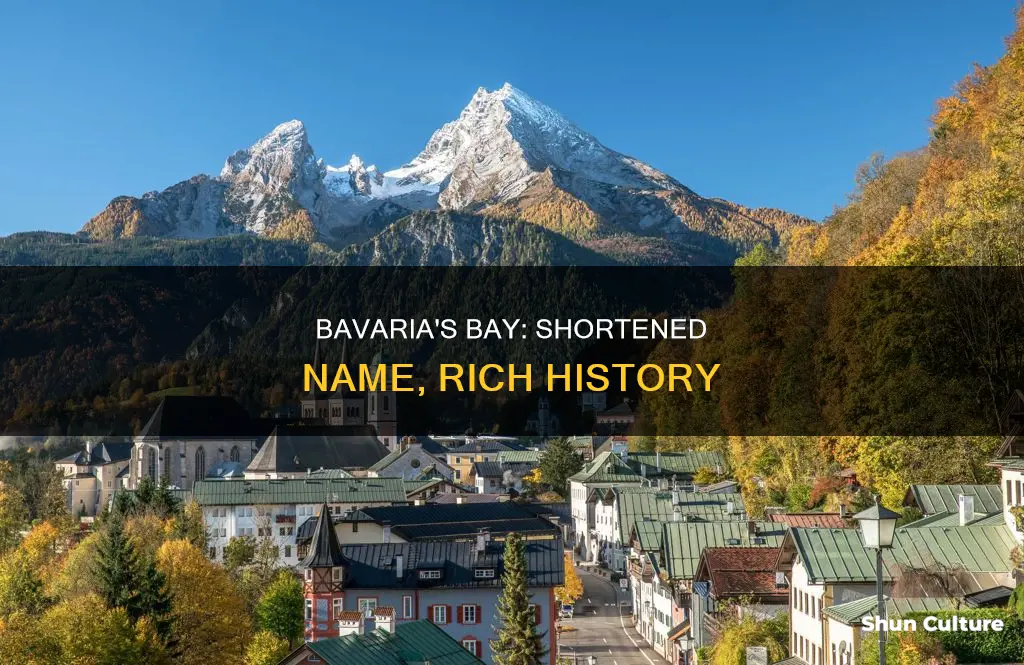 is bay a shortcut for bavaria