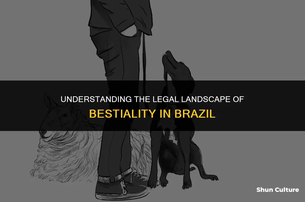 is beasteality legal in brazil