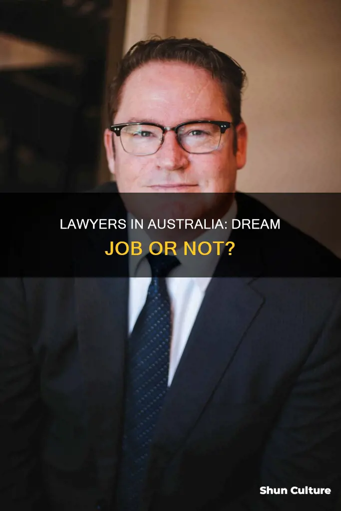 is being a lawyer a good job in australia