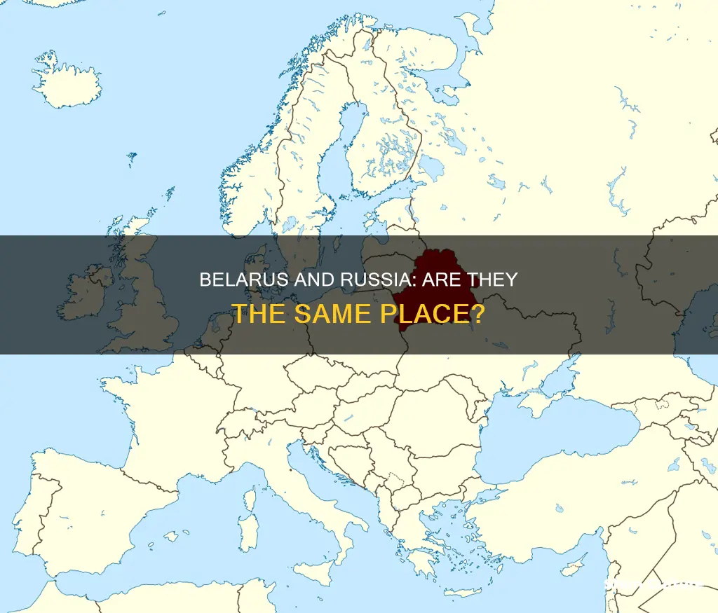 is belarus a city in russia