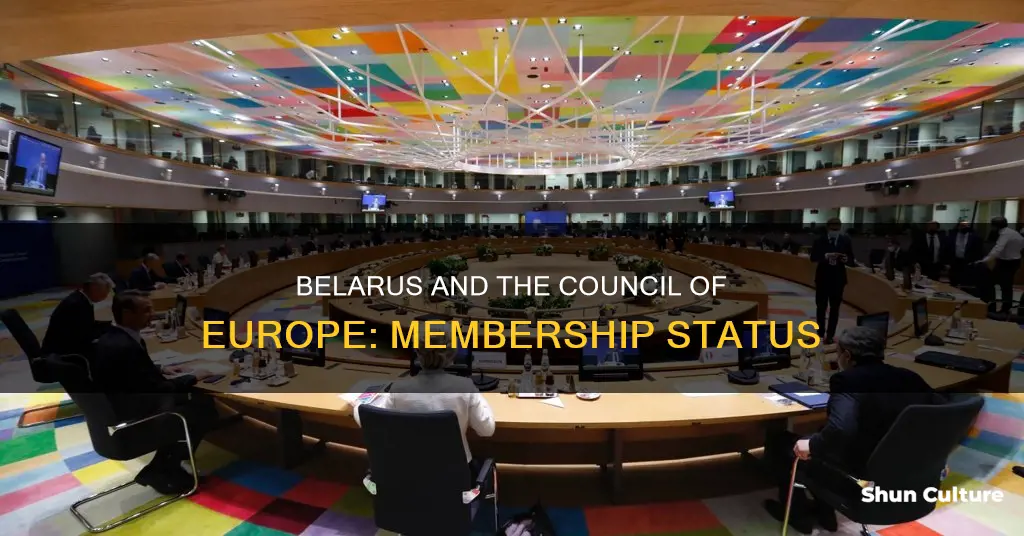 is belarus a member of the council of europe