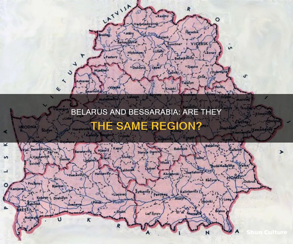 is belarus and bessaarabia the same