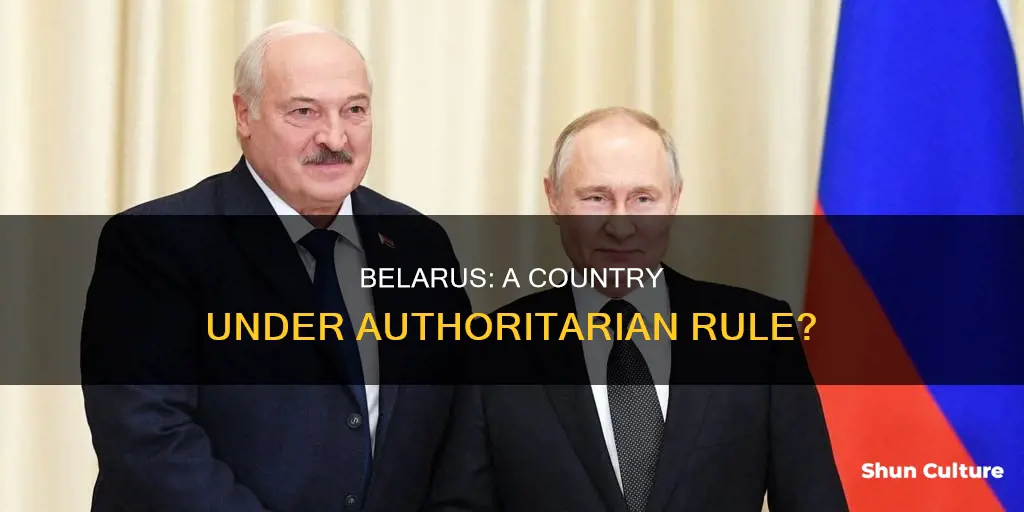 is belarus authoritarian