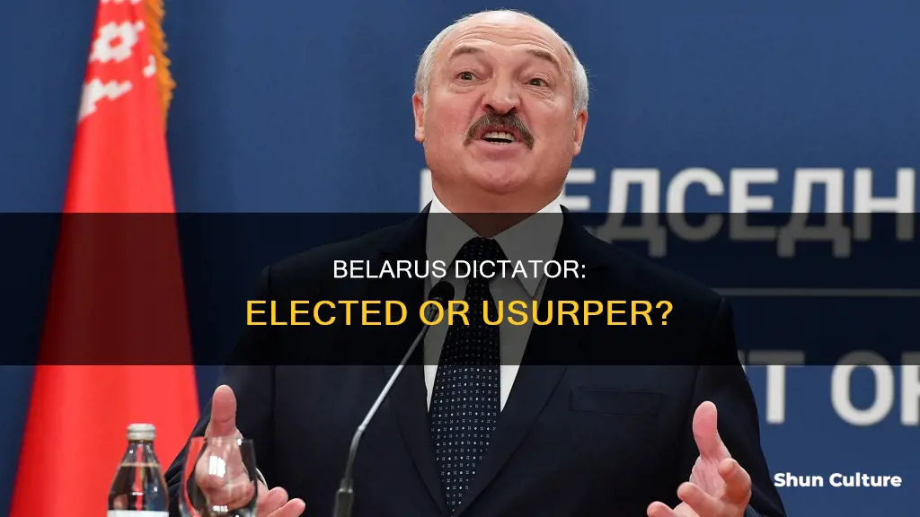 is belarus dictator elected