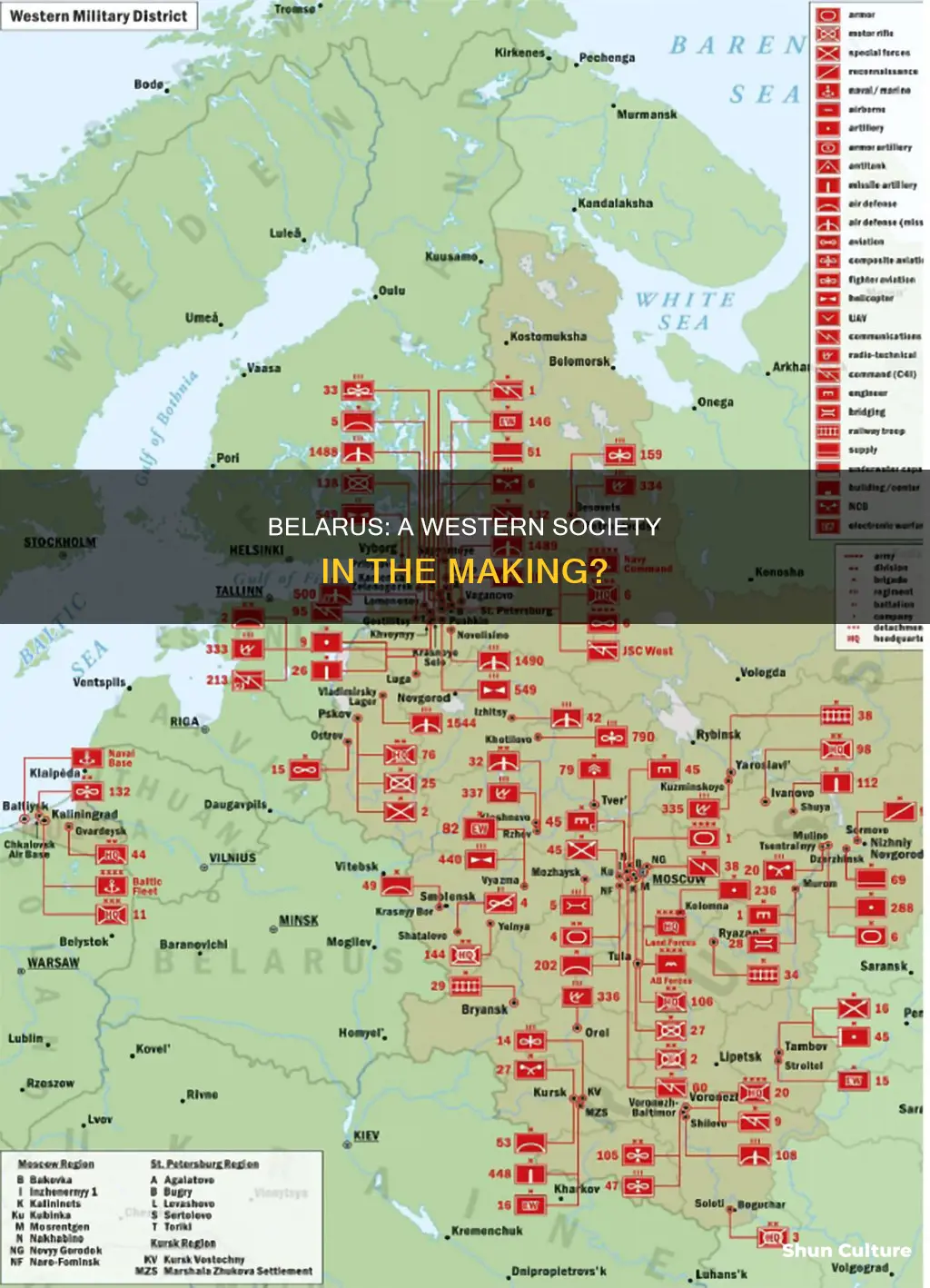 is belarus western society