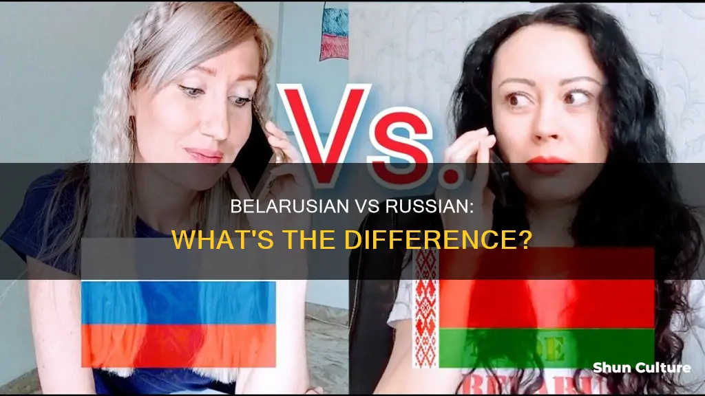 is belarusian same as russian