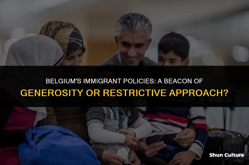 is belgium generous to immigrants