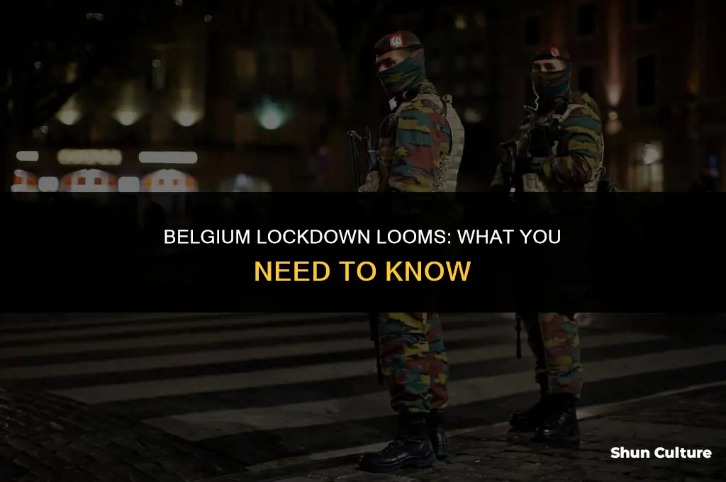 is belgium going into lockdown