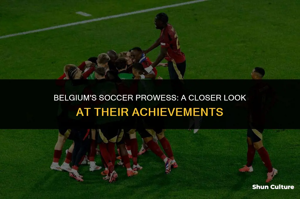 is belgium good at soccer