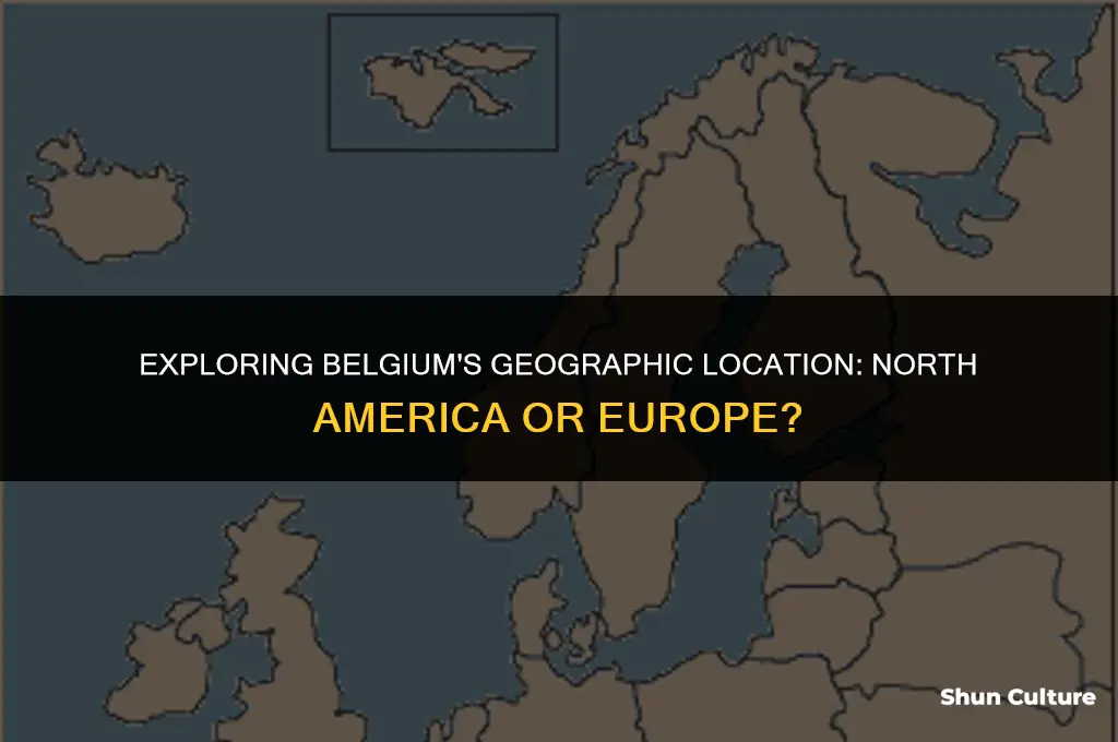 is belgium in north america