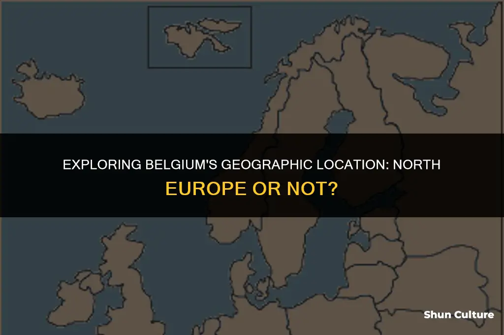is belgium in north europe