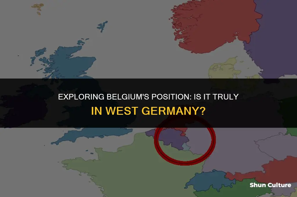 is belgium in west germany