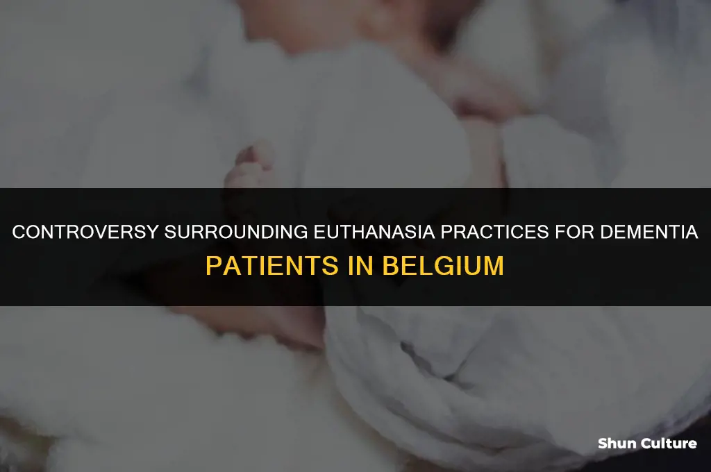 is belgium killing off dementia patients