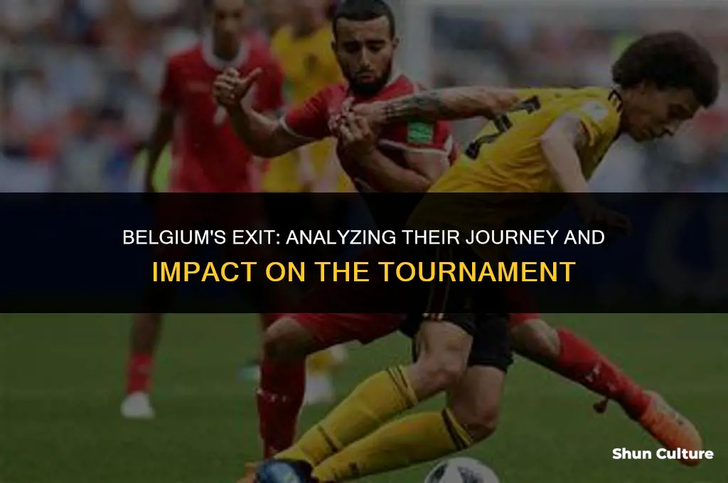 is belgium knocked out