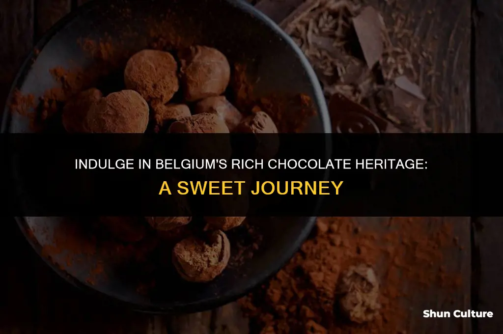 is belgium known for chocolate