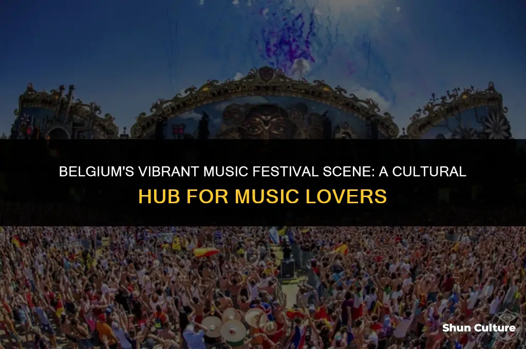 is belgium known for music festivals