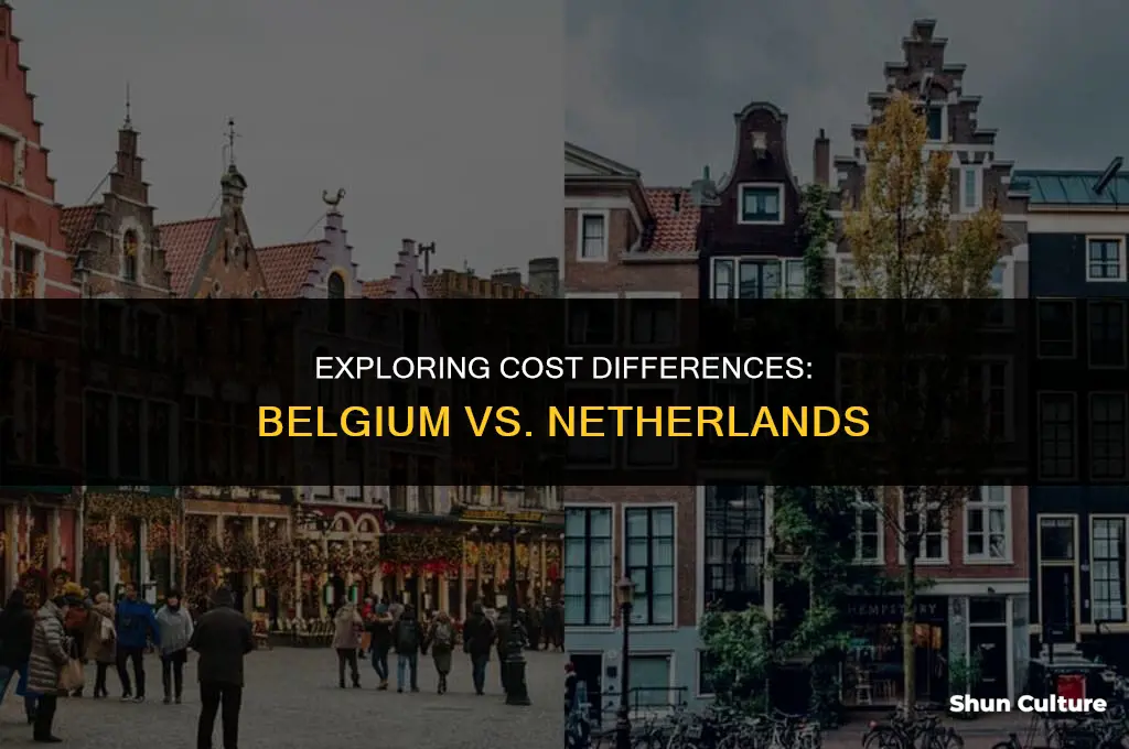 is belgium more expensive than netherlands