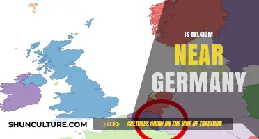 Exploring Proximity: Belgium's Border with Germany Unveiled