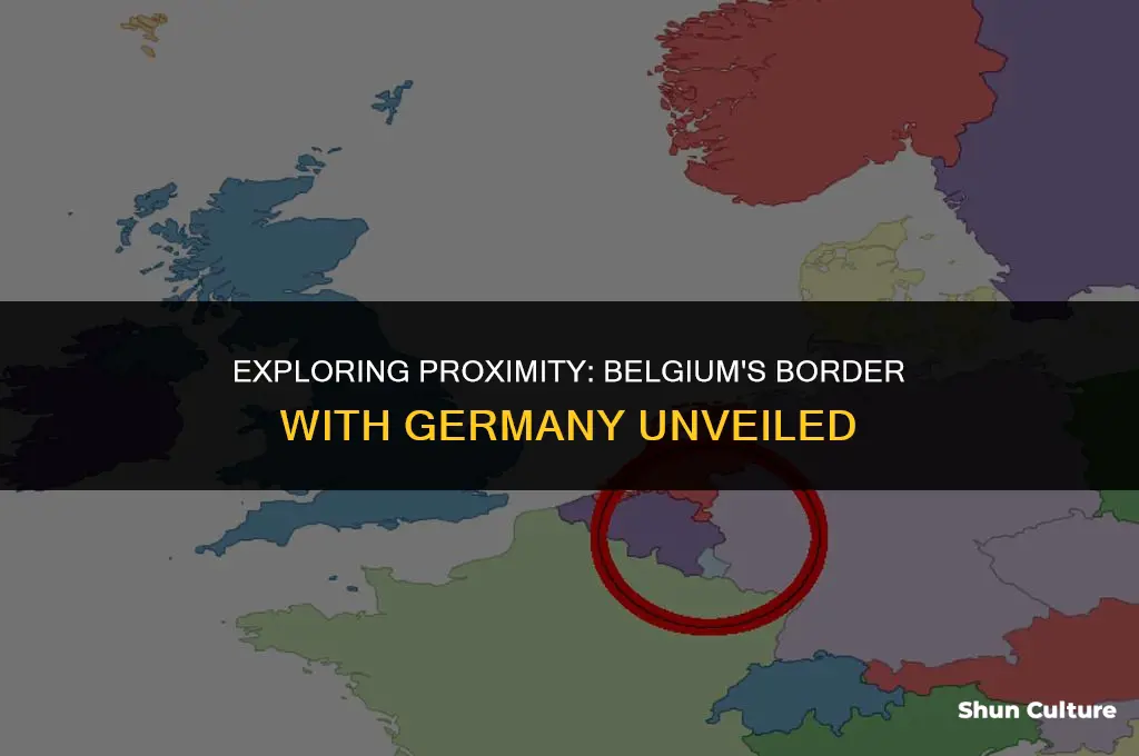 is belgium near germany