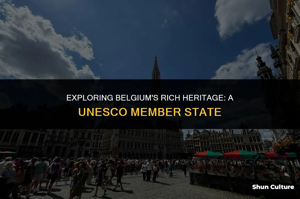 is belgium part of unesco