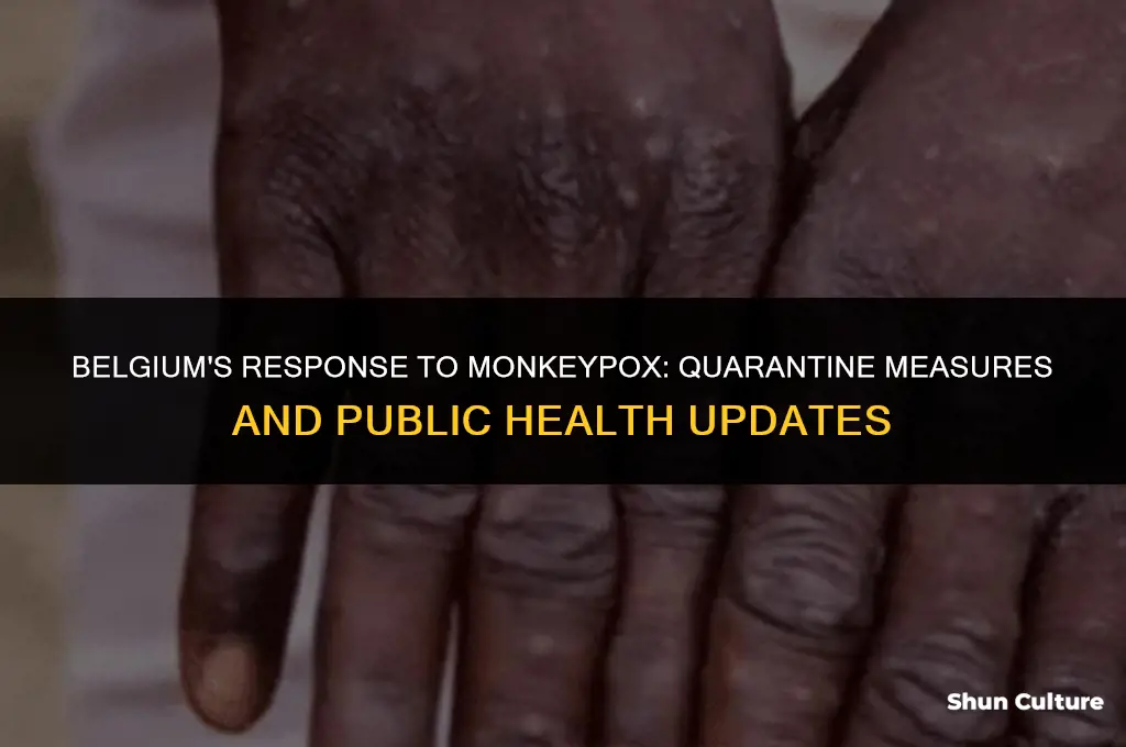 is belgium quarantining for monkeypox