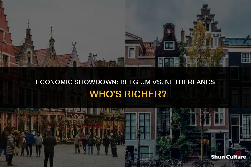 is belgium richer than netherlands