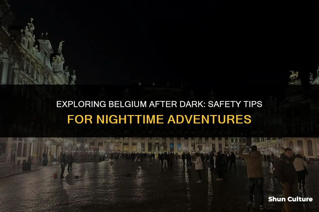is belgium safe at night