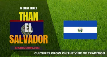 Belize vs El Salvador: Who's Bigger?