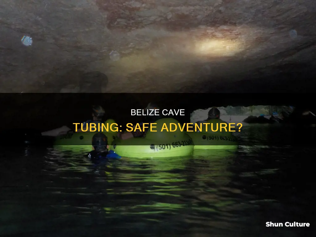 is belize cave tubing safe