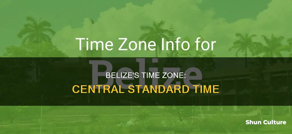 is belize central time