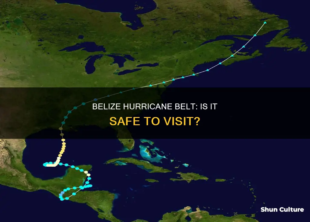 is belize in the hurricane belt