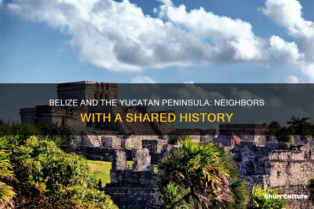 is belize near the yucatan peninsula