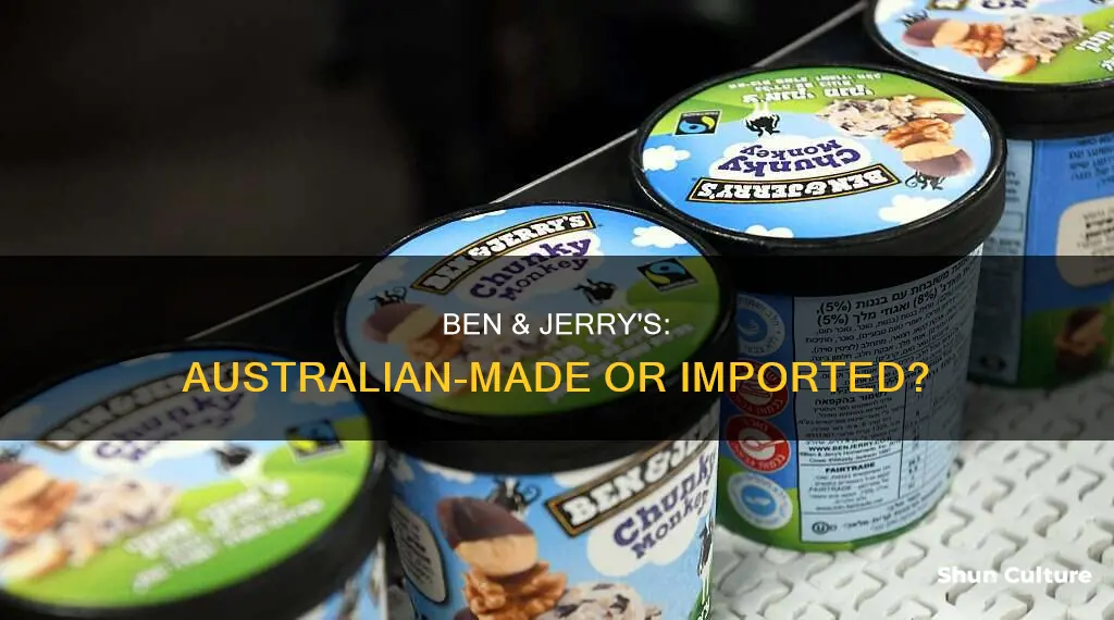 is ben and jerrys made in australia