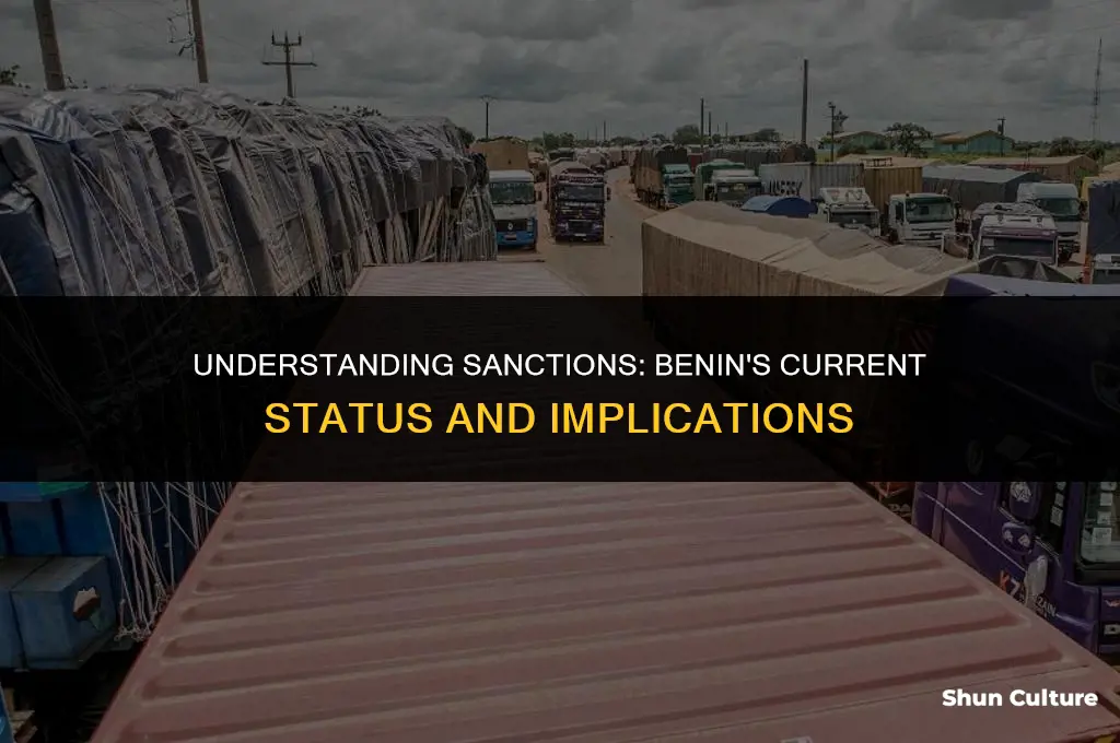 is benin a sanctioned country