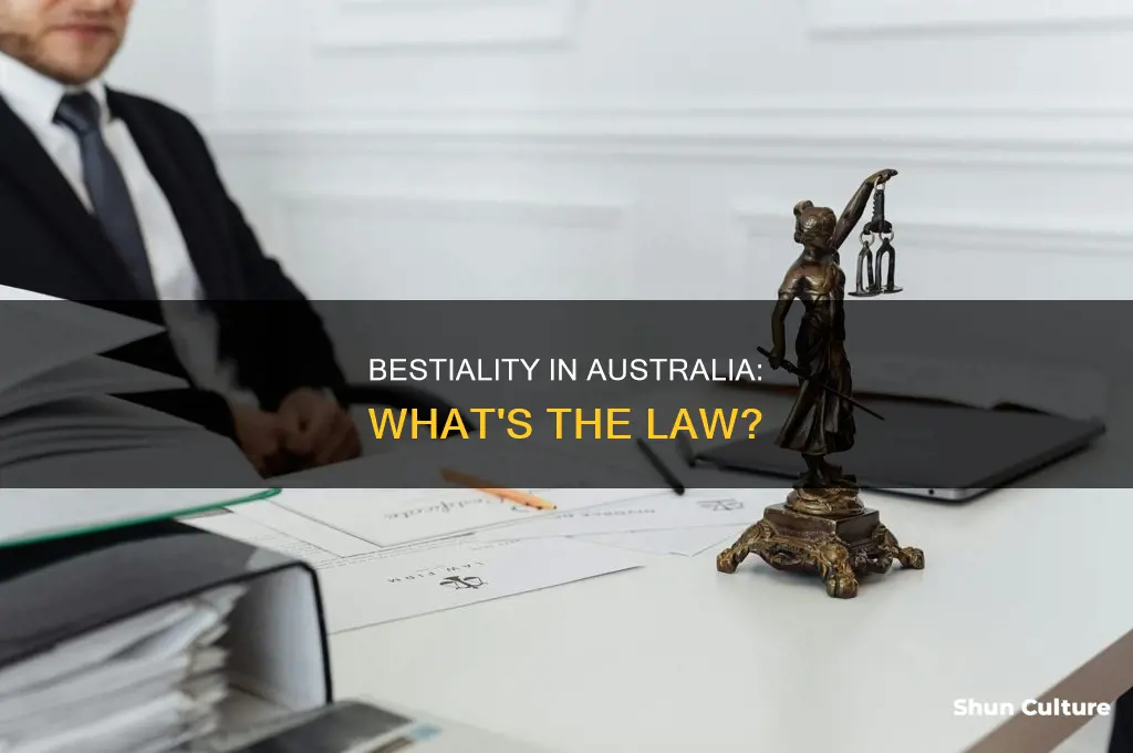 is bestiality illegal in australia