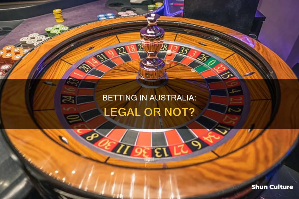 is betting illegal in australia