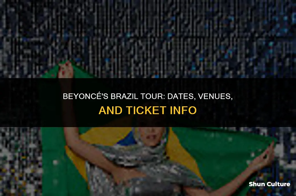 is beyonce touring in brazil