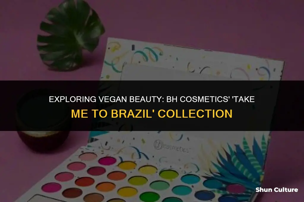 is bh cosmetics take me to brazil vegan