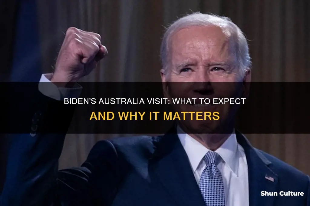 is biden going to australia