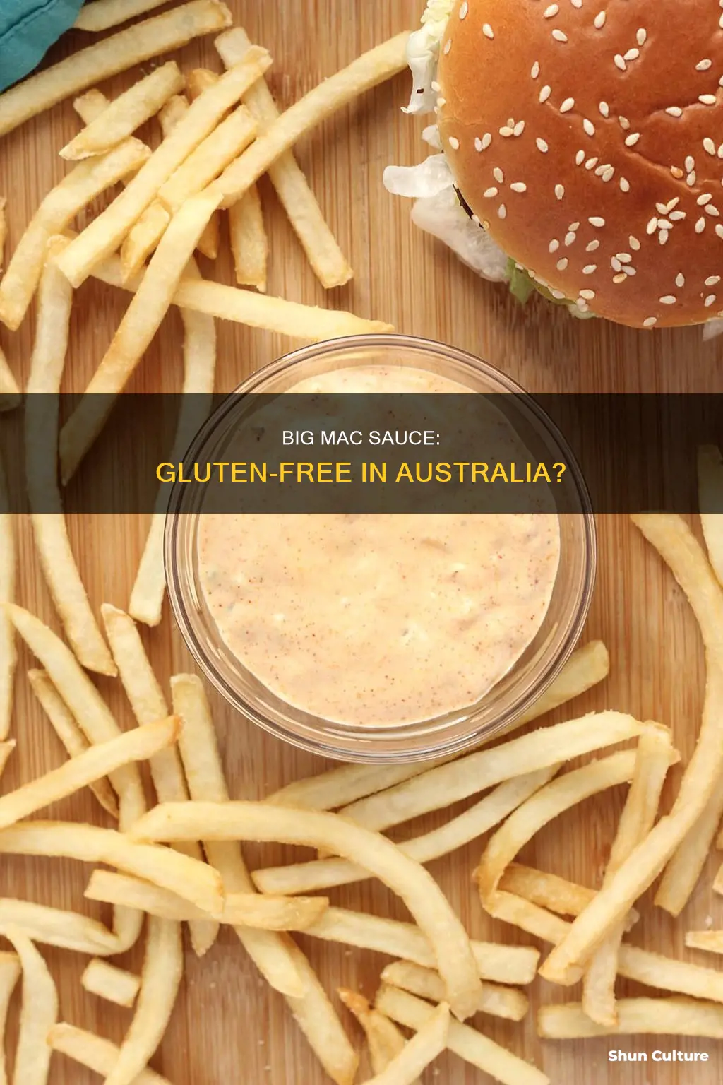 is big mac sauce gluten free australia