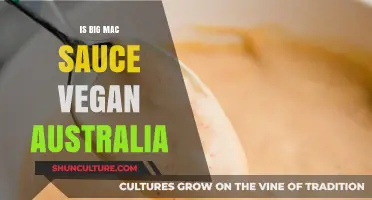 Big Mac Sauce: Vegan-Friendly Down Under?